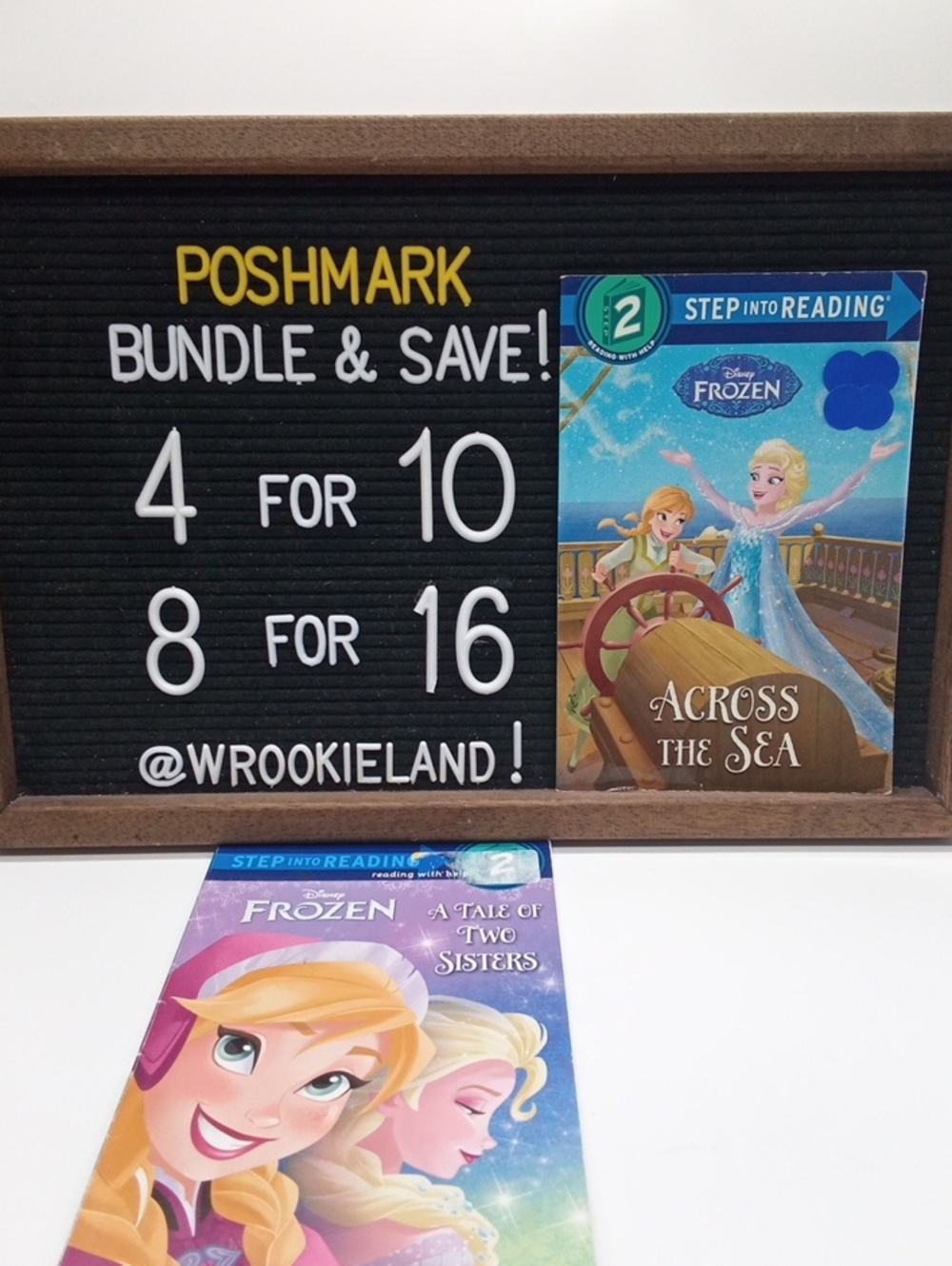 Step Into Reading Level 2 Readers Disney Frozen BooK#11